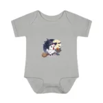 Cartoon Chicken Short Sleeve Baby Bodysuit – Cute Witch Halloween Outfit - Image 5