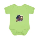 Cartoon Lebron James Basketball Player Long Sleeve Baby Bodysuit – Adorable Halloween Outfit for Babies - Image 6