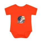 Cartoon Cow Short Sleeve Baby Bodysuit – Cute Witch Halloween Outfit - Image 6