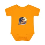 Cartoon Camel Short Sleeve Baby Bodysuit – Cute Witch Halloween Outfit - Image 2