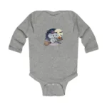 Cartoon Elephant Long Sleeve Baby Bodysuit – Cute Witch Halloween Outfit - Image 3