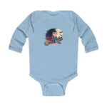 Cartoon Superman Long Sleeve Baby Bodysuit – Cute Witch Halloween Outfit - Image 6