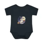 Cartoon Goat Short Sleeve Baby Bodysuit – Cute Witch Halloween Outfit - Image 5