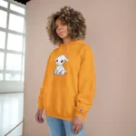 Cute Goat Champion Hoodie | Cozy Sweatshirt for Animal Lovers, Gift for Birthdays, Pet Owners, Farm Themed Apparel, Kids Sweatshirt - Image 12