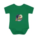 Cartoon Parrot Short Sleeve Baby Bodysuit – Cute Witch Halloween Outfit - Image 12