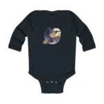 Cartoon Trump Long Sleeve Baby Bodysuit – Cute Witch Halloween Outfit - Image 5