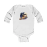 Cartoon Camel Long Sleeve Baby Bodysuit – Cute Witch Halloween Outfit - Image 2