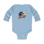 Cartoon Camel Long Sleeve Baby Bodysuit – Cute Witch Halloween Outfit - Image 7