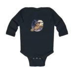 Cartoon Camel Long Sleeve Baby Bodysuit – Cute Witch Halloween Outfit - Image 5