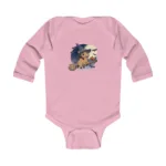 Cartoon Camel Long Sleeve Baby Bodysuit – Cute Witch Halloween Outfit - Image 6