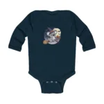 Cartoon Koala Long Sleeve Baby Bodysuit – Cute Witch Halloween Outfit - Image 5