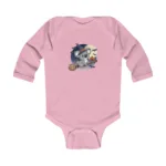 Cartoon Koala Long Sleeve Baby Bodysuit – Cute Witch Halloween Outfit - Image 6