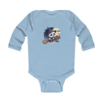 Cartoon Panda Long Sleeve Baby Bodysuit – Cute Witch Halloween Outfit - Image 5