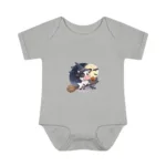 Cartoon Cow Short Sleeve Baby Bodysuit – Cute Witch Halloween Outfit - Image 7
