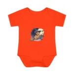 Cartoon Camel Short Sleeve Baby Bodysuit – Cute Witch Halloween Outfit - Image 7