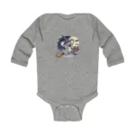 Cartoon Koala Long Sleeve Baby Bodysuit – Cute Witch Halloween Outfit - Image 2