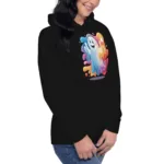 Thumbs Up Boo Oversized Mom Hoodie I Cotton Heritage M2580 - Image 3