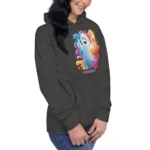 Thumbs Up Boo Oversized Mom Hoodie I Cotton Heritage M2580 - Image 6