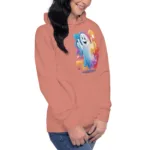 Thumbs Up Boo Oversized Mom Hoodie I Cotton Heritage M2580 - Image 12