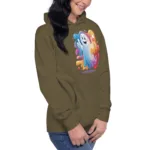 Thumbs Up Boo Oversized Mom Hoodie I Cotton Heritage M2580 - Image 10