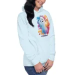 Thumbs Up Boo Oversized Mom Hoodie I Cotton Heritage M2580 - Image 14