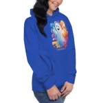 Thumbs Up Boo Oversized Mom Hoodie I Cotton Heritage M2580 - Image 8