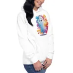 Thumbs Up Boo Oversized Mom Hoodie I Cotton Heritage M2580 - Image 15