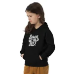Space-Themed Kids Eco Hoodie - Kid Outfit, Outer Space Apparel - Image 35