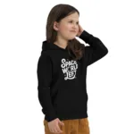 Space-Themed Kids Eco Hoodie - Kid Outfit, Outer Space Apparel - Image 34