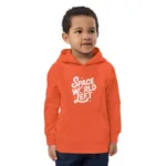 Space-Themed Kids Eco Hoodie - Kid Outfit, Outer Space Apparel - Image 18