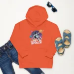 Kids Hoodie – Lost In Space Astronaut Cartoon - Image 5