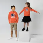 Kids Hoodie – Lost In Space Astronaut Cartoon - Image 12