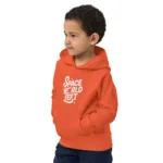 Space-Themed Kids Eco Hoodie - Kid Outfit, Outer Space Apparel - Image 17