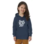 Space-Themed Kids Eco Hoodie - Kid Outfit, Outer Space Apparel - Image 36