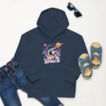 Kids Hoodie – Lost In Space Astronaut Cartoon - Image 9