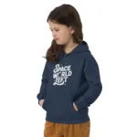 Space-Themed Kids Eco Hoodie - Kid Outfit, Outer Space Apparel - Image 38