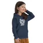 Space-Themed Kids Eco Hoodie - Kid Outfit, Outer Space Apparel - Image 37