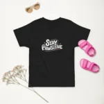 Stay Pawsitive Toddler Jersey T-Shirt | Rabbit Skins 3321 - Image 2