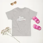 Stay Pawsitive Toddler Jersey T-Shirt | Rabbit Skins 3321 - Image 3