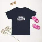 Stay Pawsitive Toddler Jersey T-Shirt | Rabbit Skins 3321