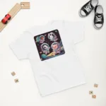 Funny Farm Space Crew Galaxy Explorer Toddler Jersey T-Shirt | Rabbit Skins 3321 - Image 5