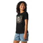Cute Smiling Sloth Mom T-Shirt | Bella + Canvas 6400 - Image 5