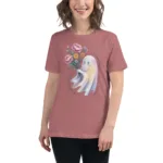 Sweetest Boo Mom Relaxed T-Shirt | Bella + Canvas 6400 - Image 10
