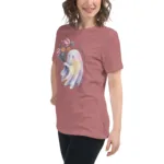 Sweetest Boo Mom Relaxed T-Shirt | Bella + Canvas 6400 - Image 11