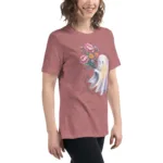 Sweetest Boo Mom Relaxed T-Shirt | Bella + Canvas 6400 - Image 12