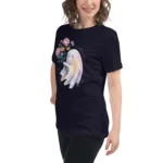 Sweetest Boo Mom Relaxed T-Shirt | Bella + Canvas 6400 - Image 3